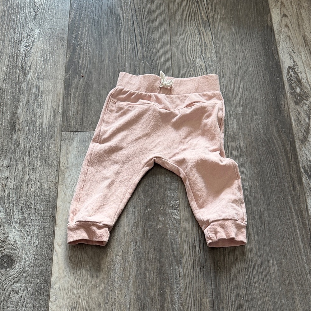 Miles Baby Pink Kids Jogger Pants